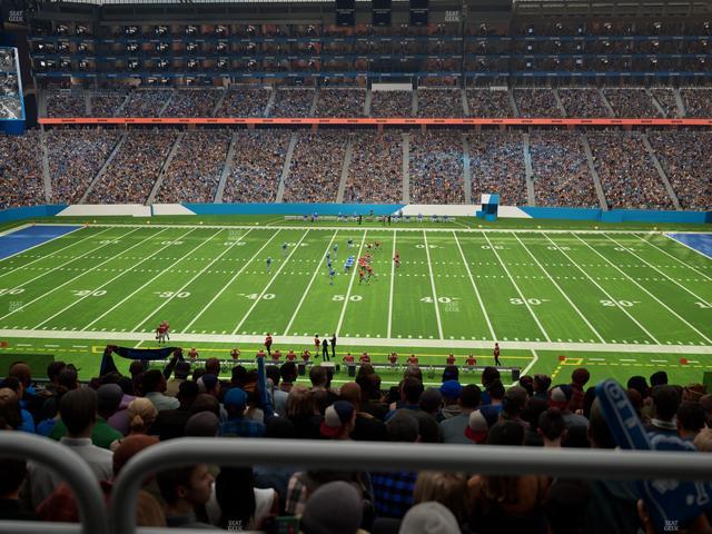 Ford Field - Section Club 231 Seat View