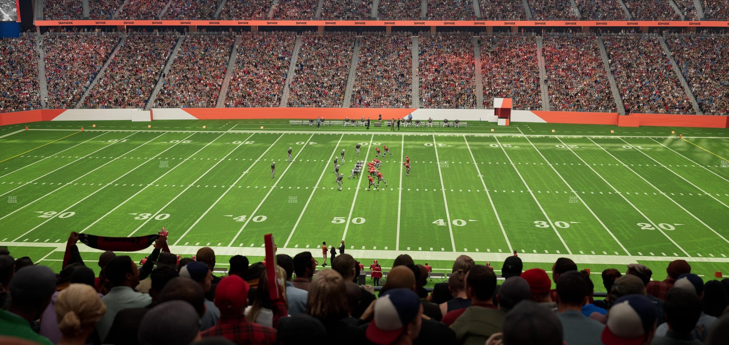 Ford Field - Section Club 231 Seat View