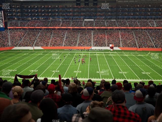 Ford Field - Section Club 231 Seat View