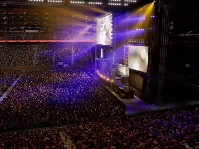 Ford Field - Section Club 232 Seat View