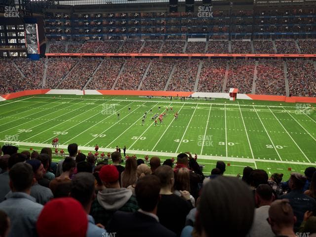 Ford Field - Section Club 232 Seat View