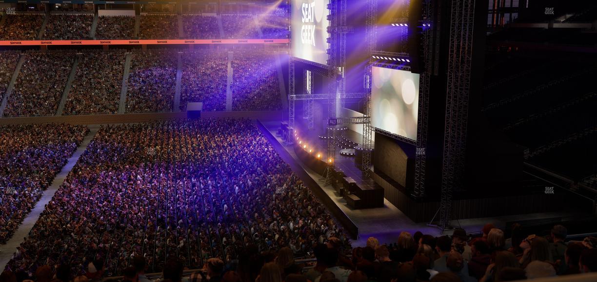 Ford Field - Section Club 232 Seat View