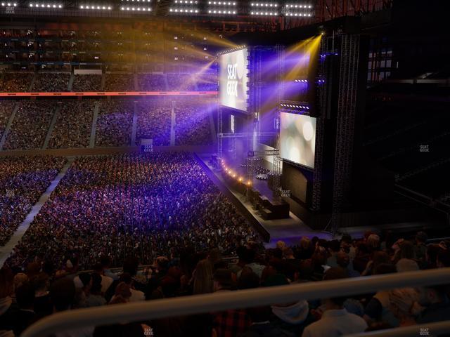 Ford Field - Section Club 232 Seat View