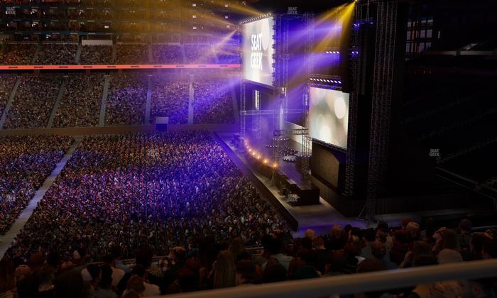 Ford Field - Section Club 232 Seat View