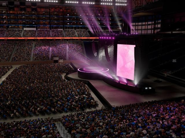 Ford Field - Section Club 232 Seat View