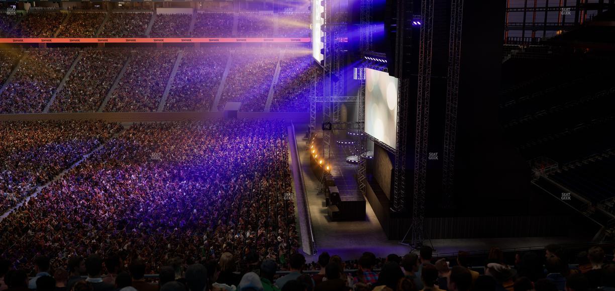 Ford Field - Section Club 233 Seat View