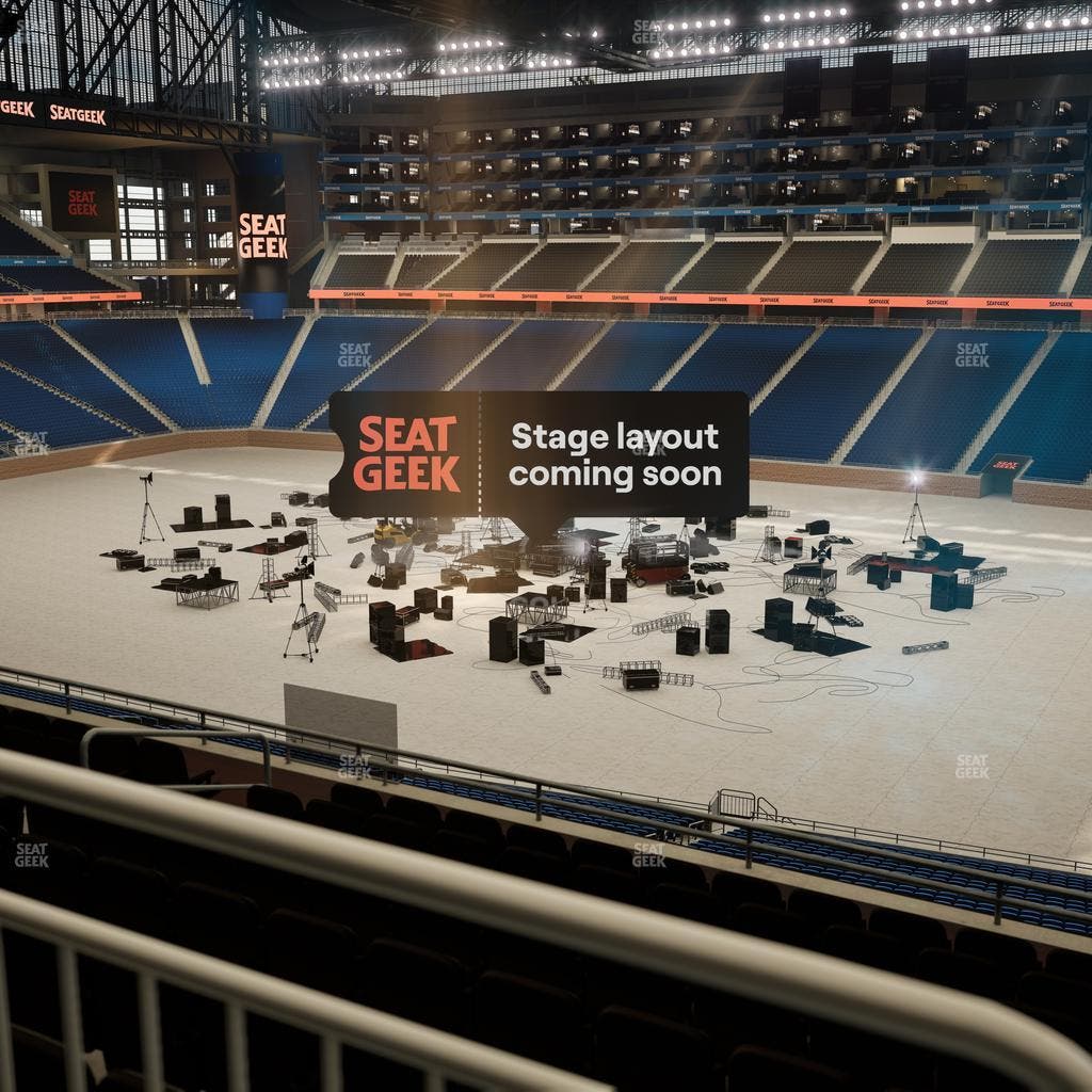 Ford Field - Section Club 234 Seat View