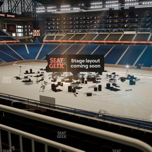 Ford Field - Section Club 234 Seat View