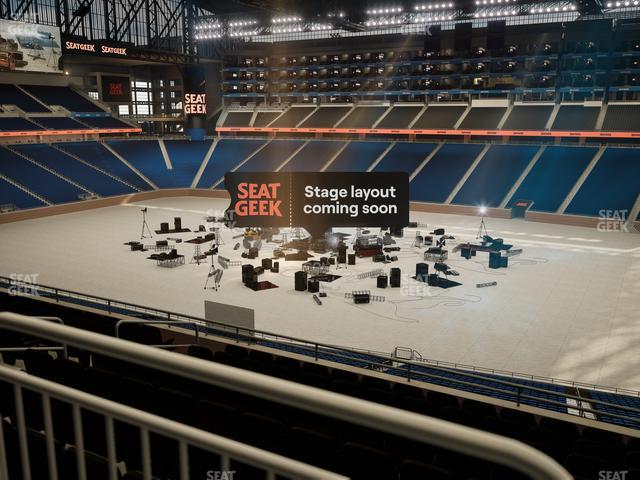 Ford Field - Section Club 234 Seat View