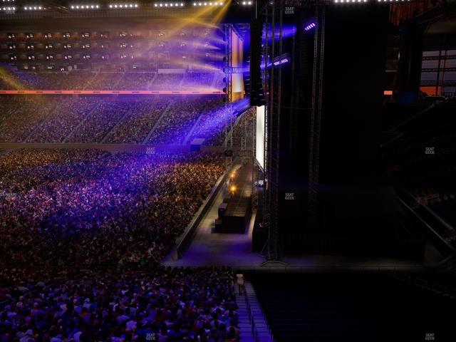 Ford Field - Section Club 234 Seat View