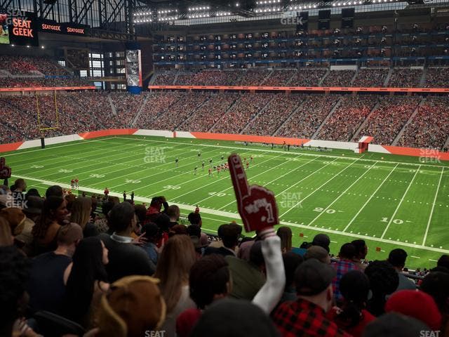 Ford Field - Section Club 234 Seat View