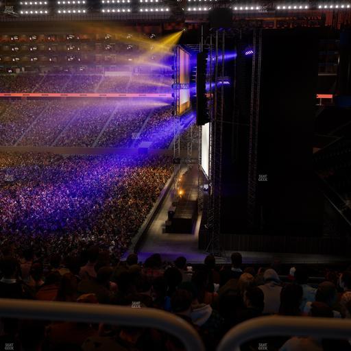 Ford Field - Section Club 234 Seat View