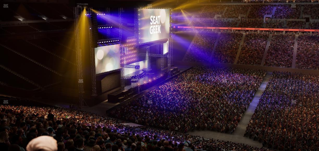 Ford Field - Section Club 3 Seat View