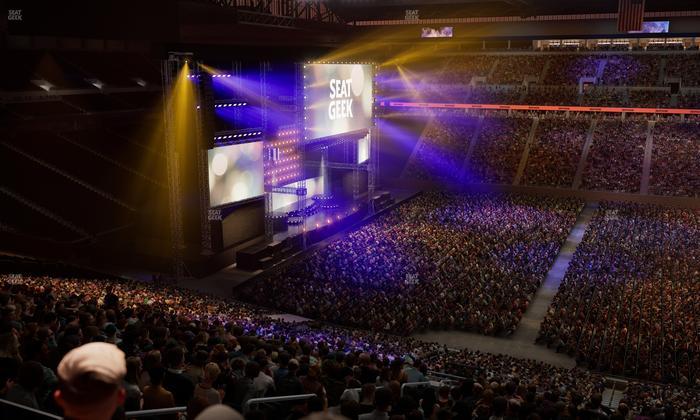 Ford Field - Section Club 3 Seat View