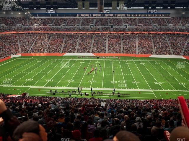 Ford Field - Section Club 3 Seat View