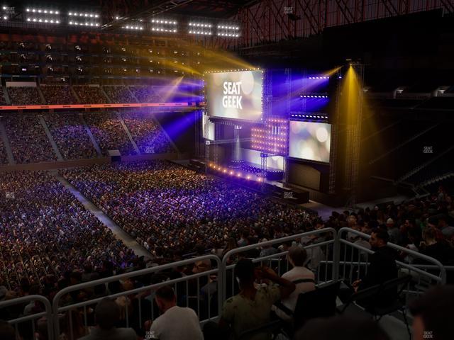 Ford Field - Section Club 330 Seat View