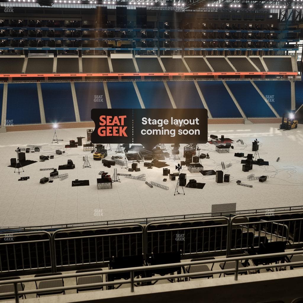 Ford Field - Section Club 330 Seat View