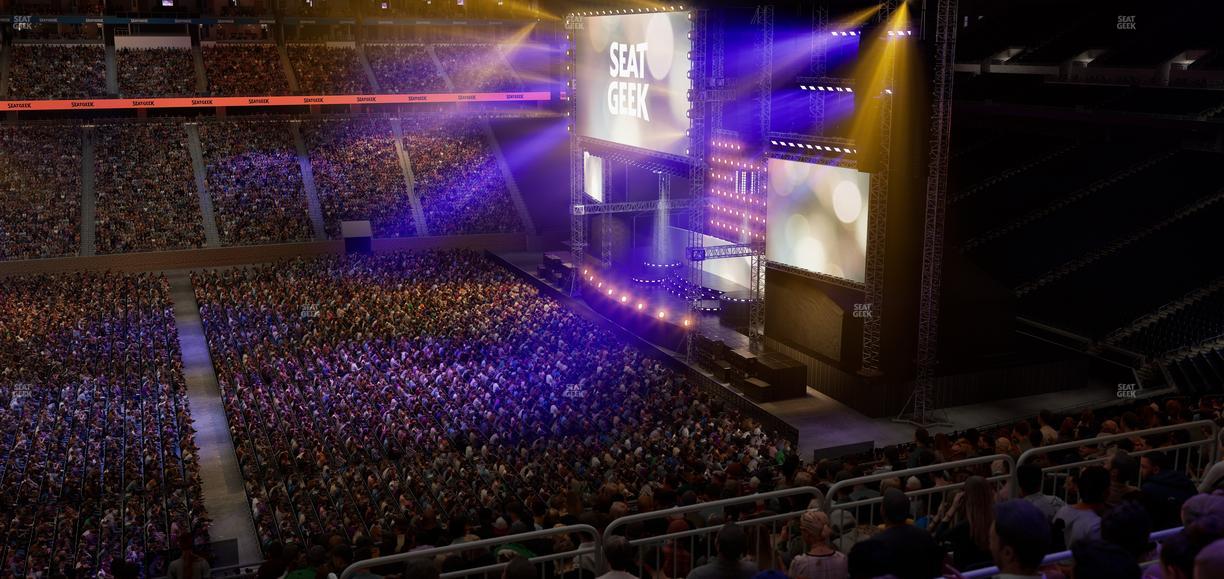 Ford Field - Section Club 331 Seat View