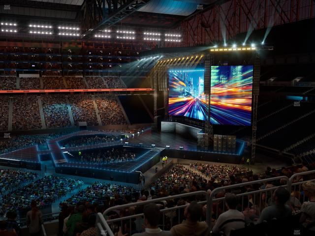 Ford Field - Section Club 331 Seat View