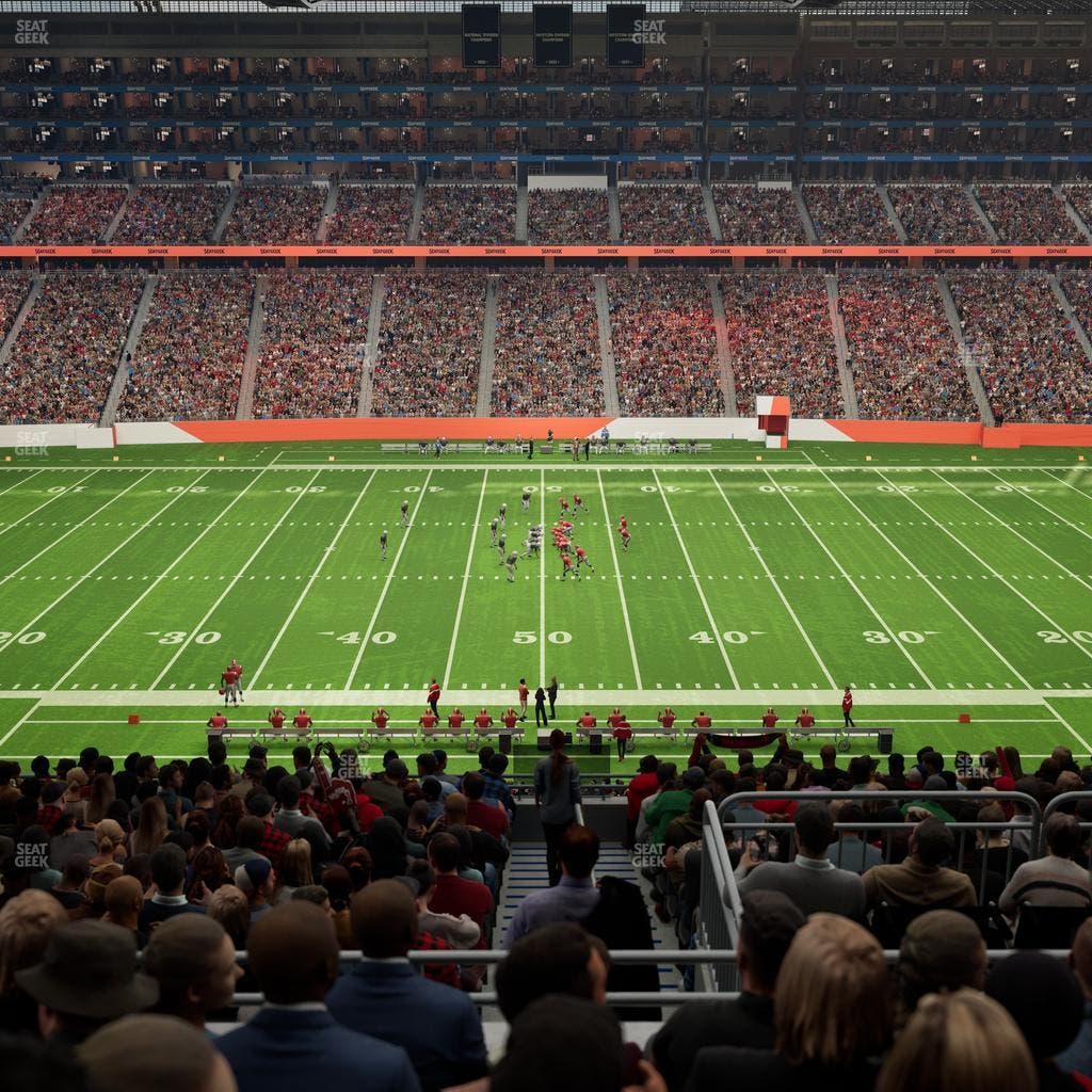 Ford Field - Section Club 331 Seat View