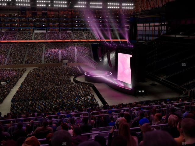 Ford Field - Section Club 332 Seat View