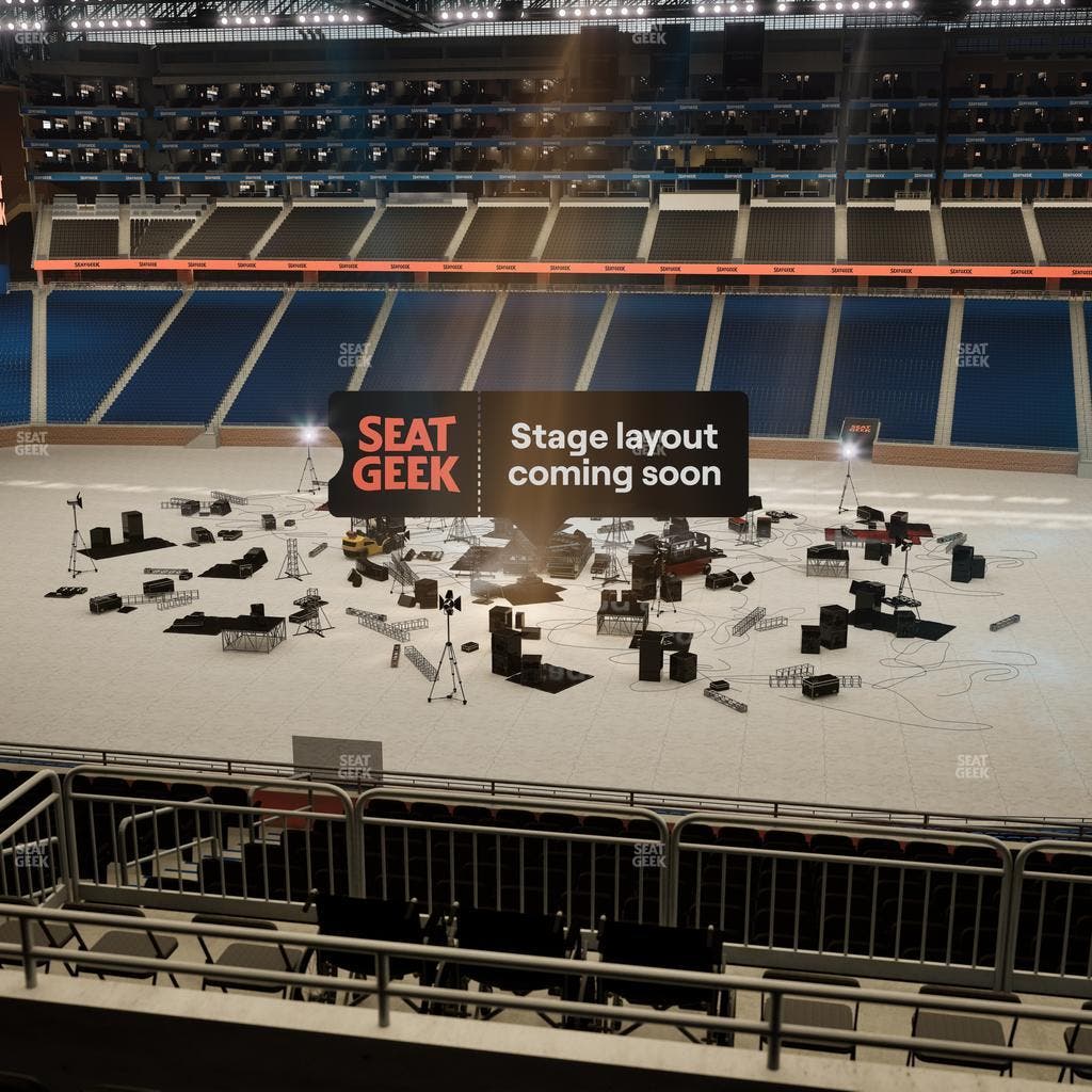 Ford Field - Section Club 332 Seat View