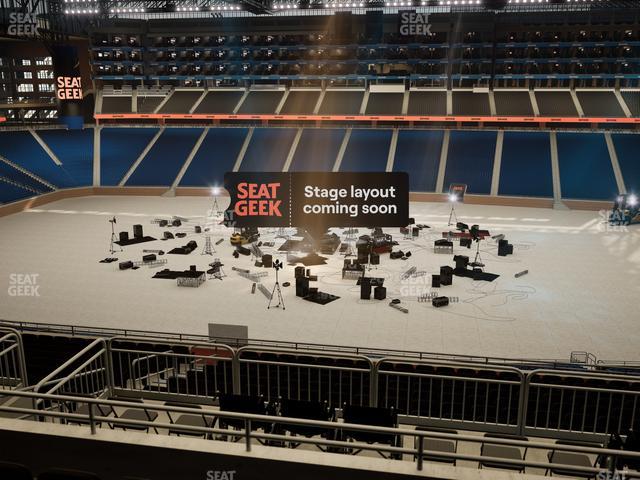 Ford Field - Section Club 332 Seat View