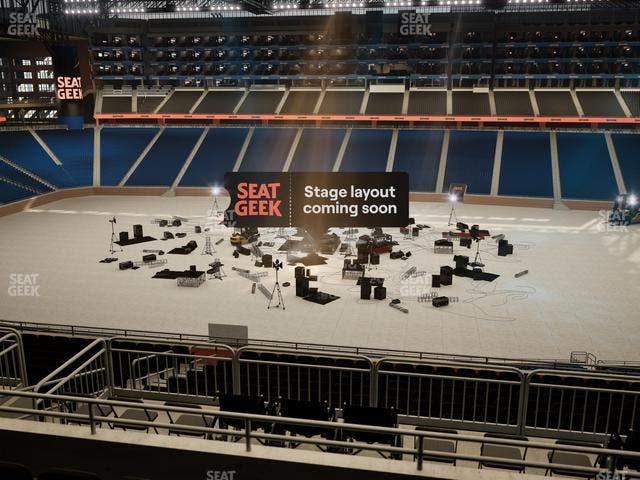 Ford Field - Section Club 332 Seat View