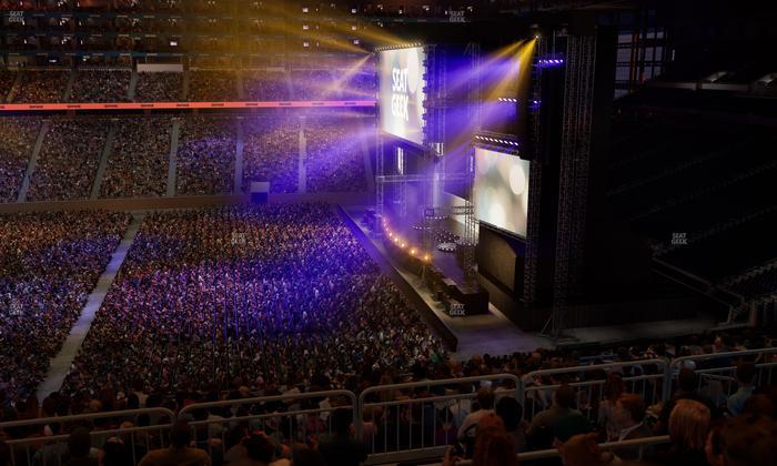 Ford Field - Section Club 332 Seat View