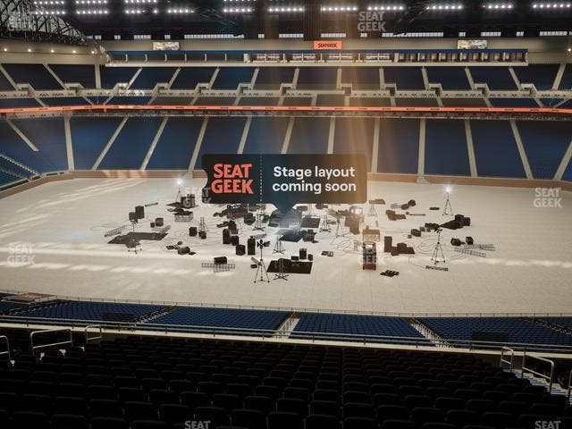 Ford Field - Section Club 4 Seat View