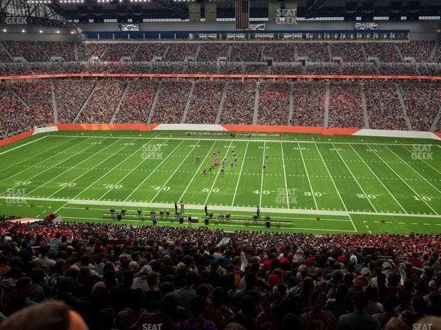 Ford Field - Section Club 4 Seat View