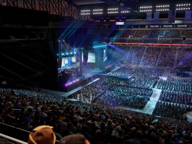 Ford Field - Section Club 4 Seat View Ford Field - Section Club 4 Seat View