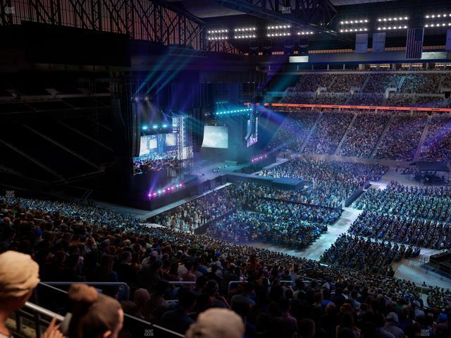 Ford Field - Section Club 5 Seat View Ford Field - Section Club 5 Seat View