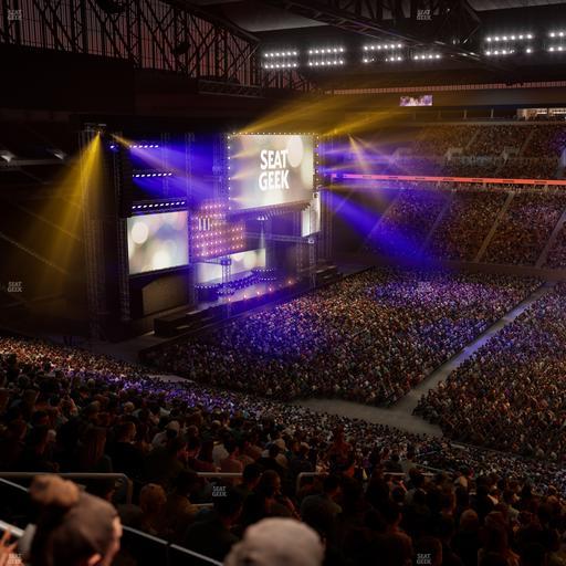 Ford Field - Section Club 5 Seat View