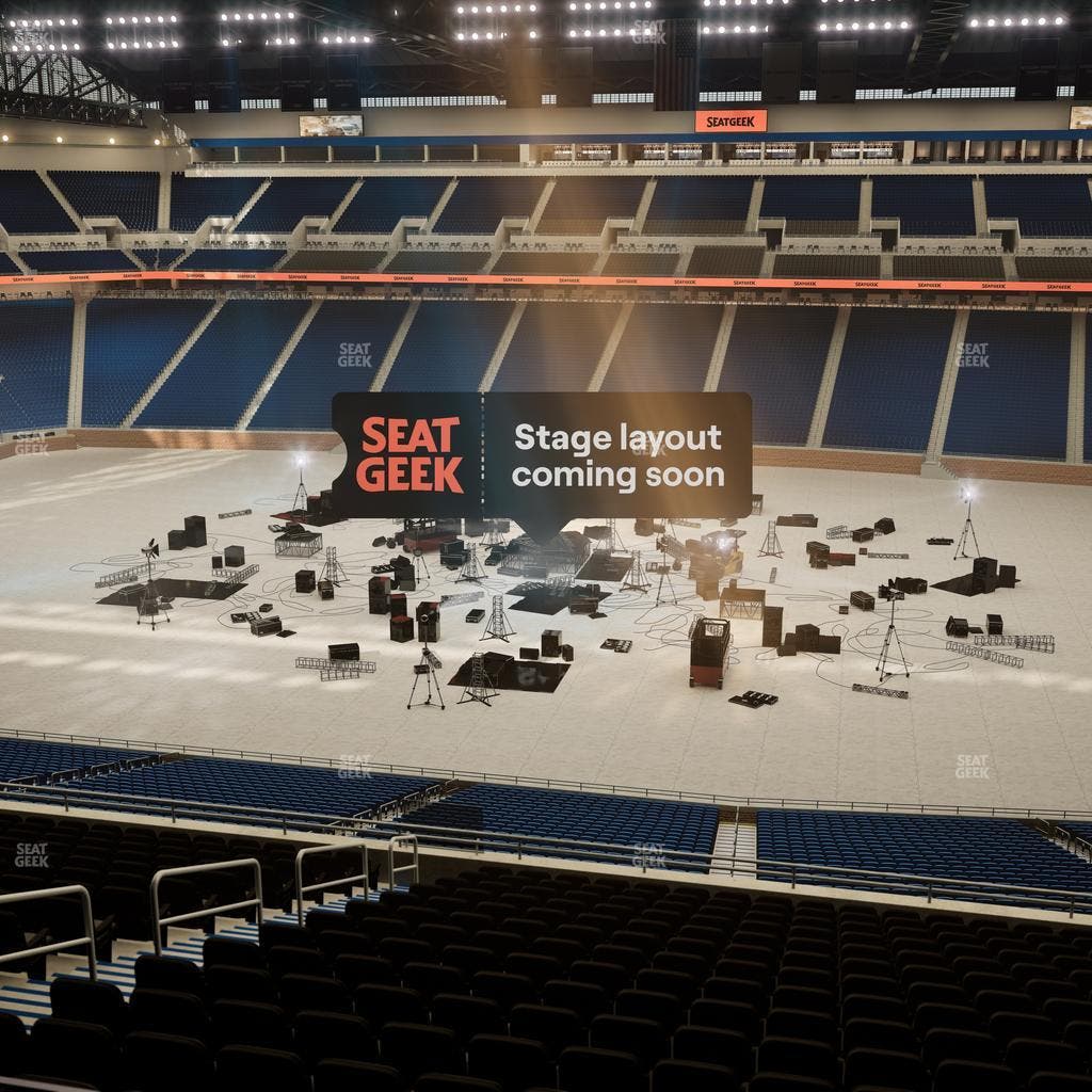 Ford Field - Section Club 5 Seat View