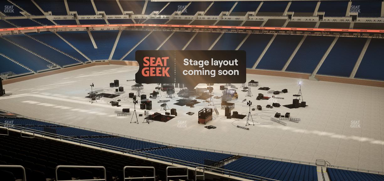 Ford Field - Section Club 6 Seat View