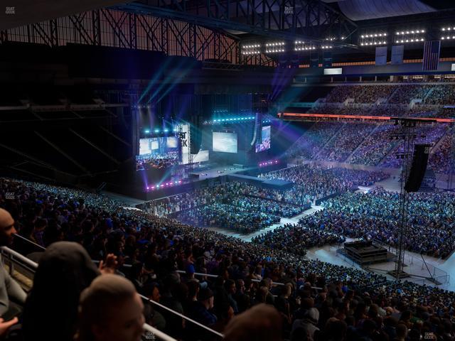 Ford Field - Section Club 6 Seat View Ford Field - Section Club 6 Seat View
