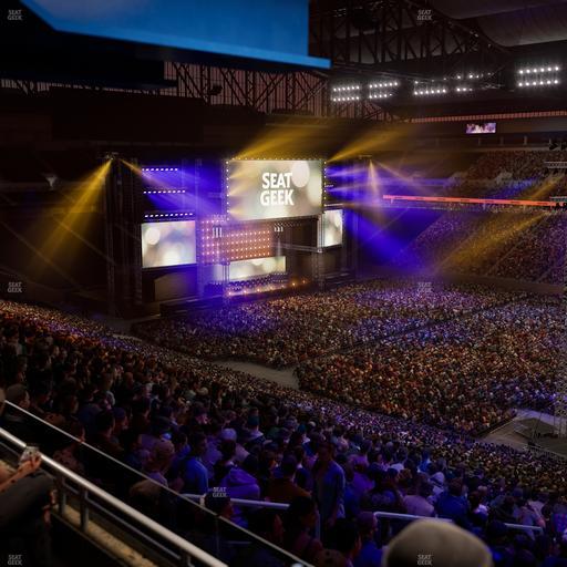 Ford Field - Section Club 7 Seat View