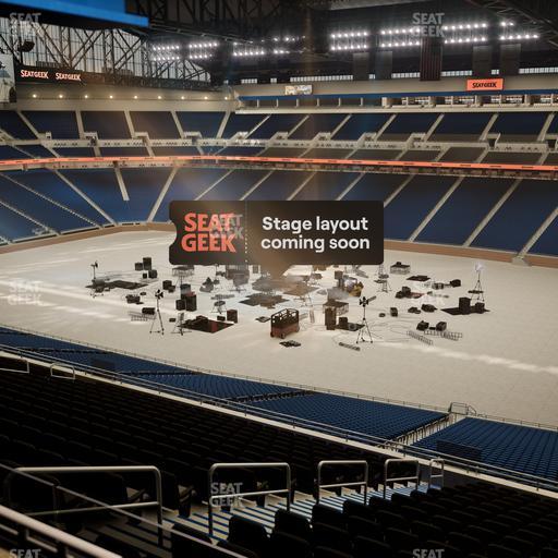 Ford Field - Section Club 7 Seat View