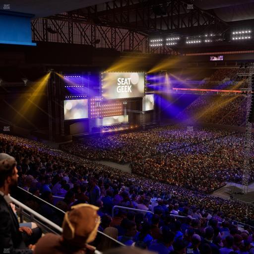 Ford Field - Section Club 8 Seat View