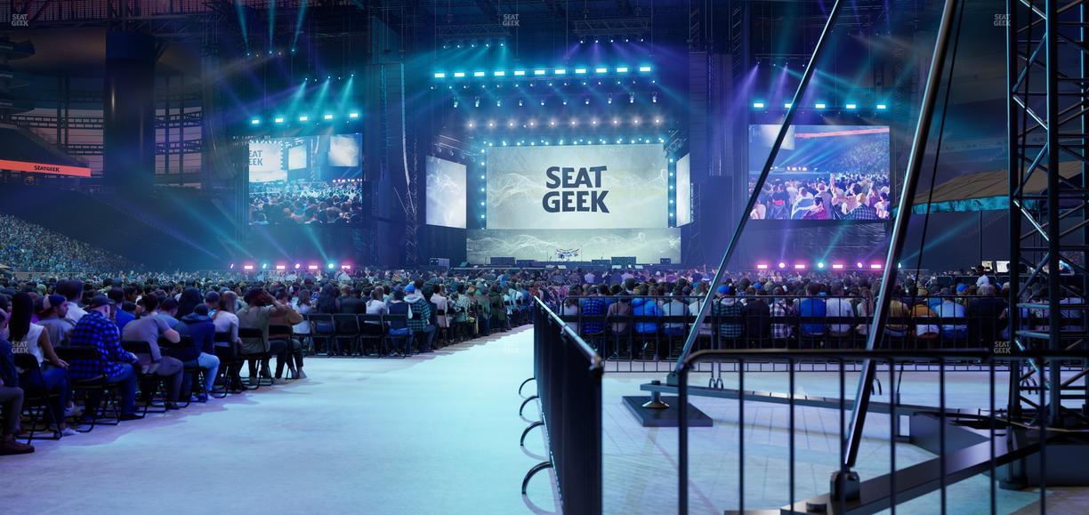 Ford Field - Section Field P Seat View