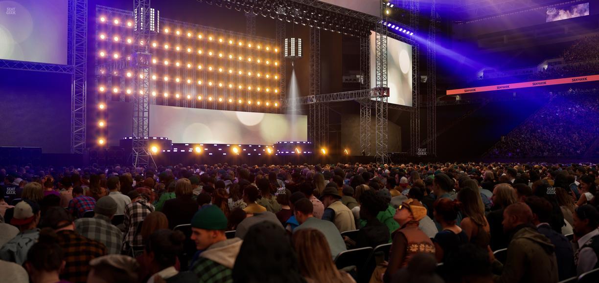 Ford Field - Section Floor A Seat View