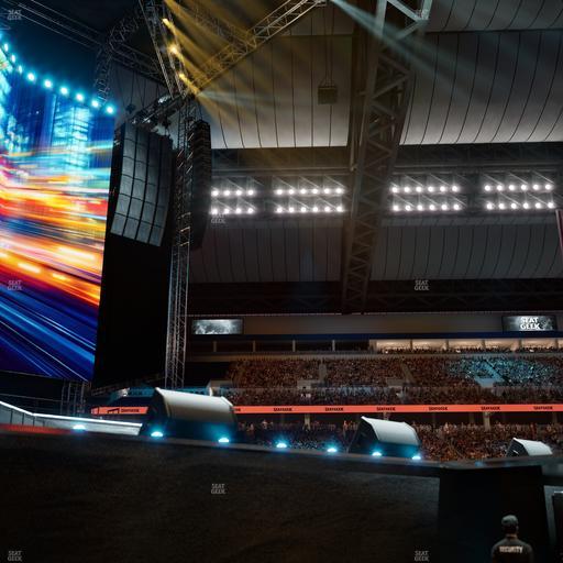 Ford Field - Section Floor A Seat View