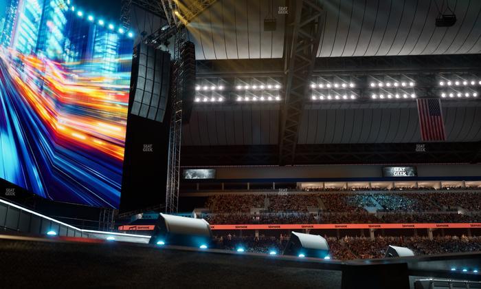 Ford Field - Section Floor A Seat View