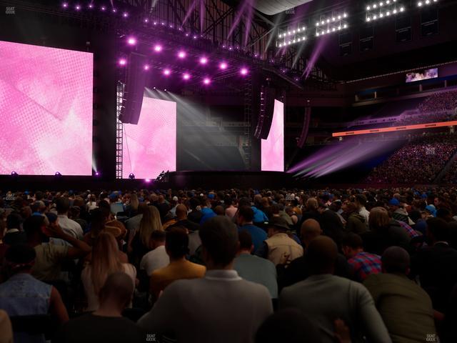 Ford Field - Section Floor A Seat View