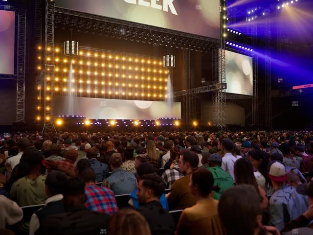 Ford Field - Section Floor B Seat View