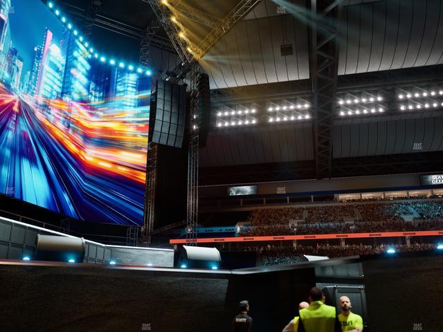 Ford Field - Section Floor B Seat View