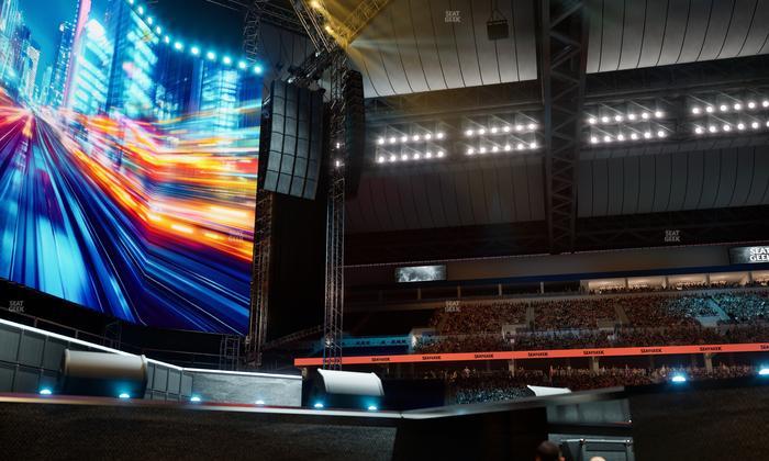 Ford Field - Section Floor B Seat View