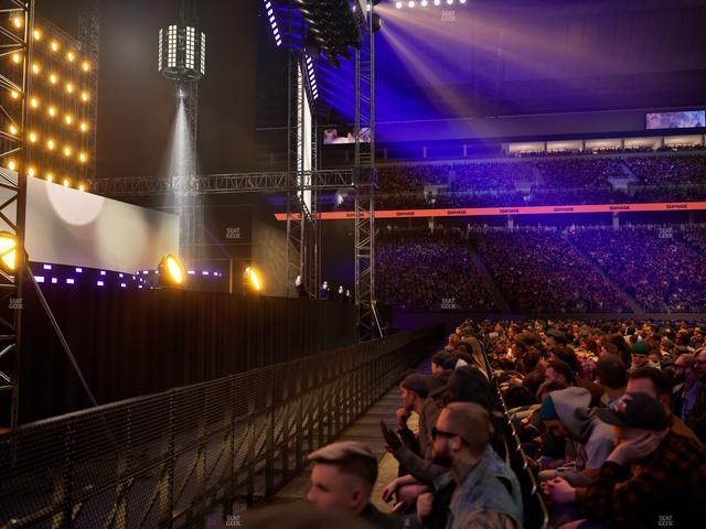 Ford Field - Section Floor B Seat View