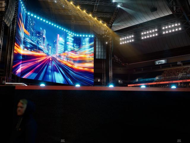 Ford Field - Section Floor C Seat View